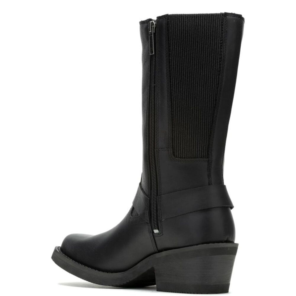 Harley-Davidson Womens Korsen Tall Black Boots (NWT) - Picture 6 of 7